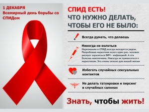 Знай о СПИДе!