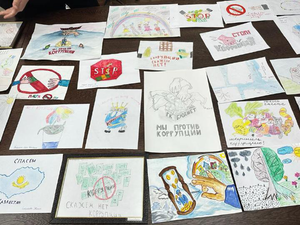 «Біз біргеміз» отборочный конкурс рисунков состоялся в области Жетісу