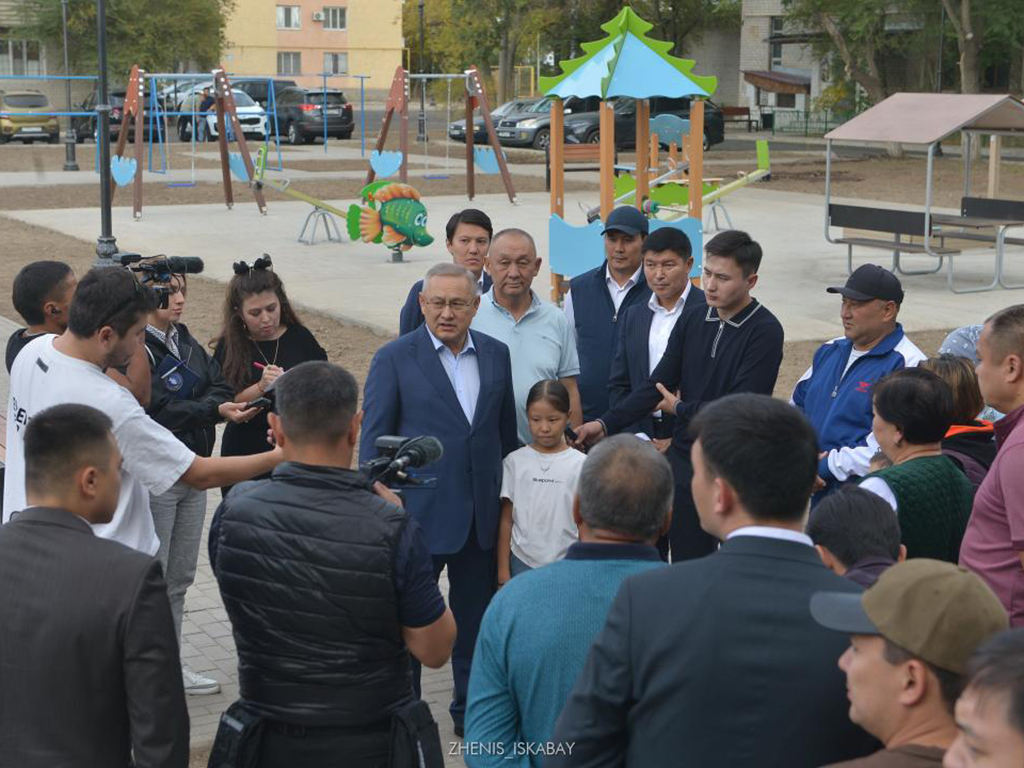 Сказано – сделано: ведется благоустройство микрорайона «Улан» в Талдыкоргане