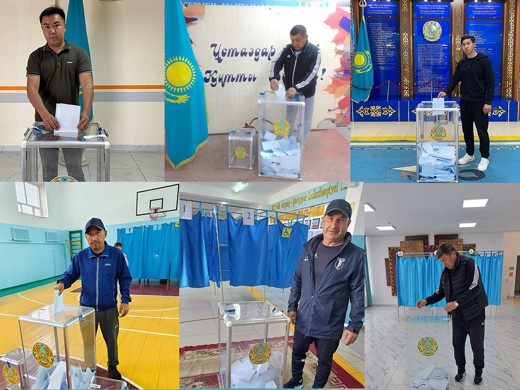 Футболисты и сотрудники ФК «Жетісу» проявили активную гражданскую позицию