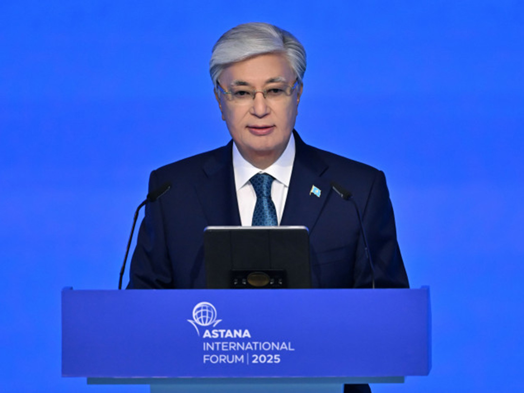 Выступление Президента Касым-Жомарта Токаева на пленарной сессии Международного форума Астана