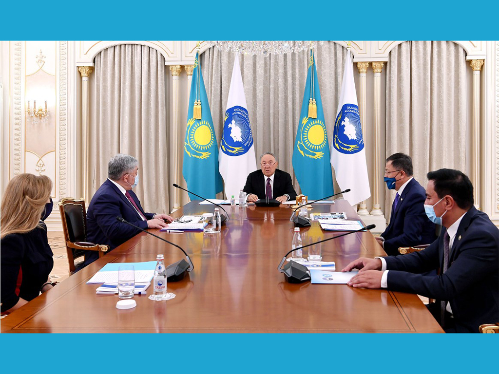 Заседание Совета Ассамблеи народа Казахстана под председательством Первого Президента РК – Елбасы 
