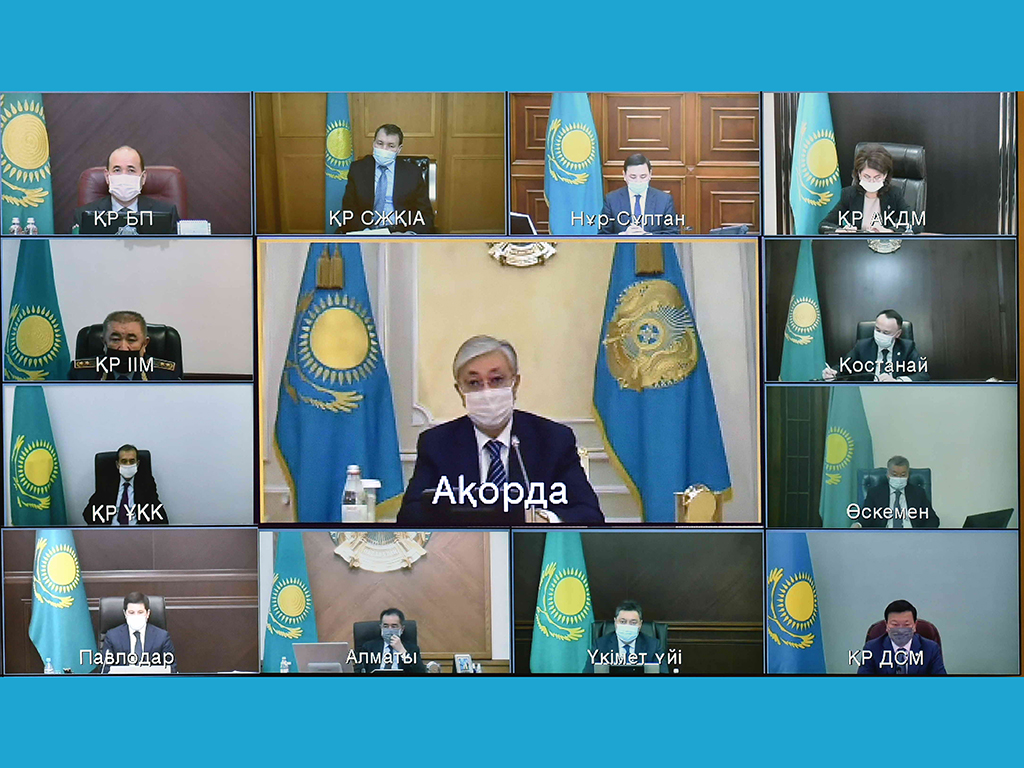 Мемлекет басшысы коронавирус індетінің таралуына қарсы іс-қимыл шаралары жөнінде кеңес өткізді
