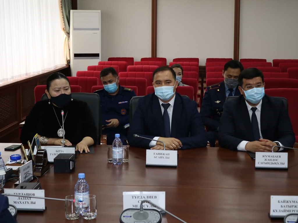 MEMBERS OF THE REPUBLICAN INFORMATION AND EDUCATIONAL STAFF MET WITH ACTIVISTS OF THE ALMATY REGION