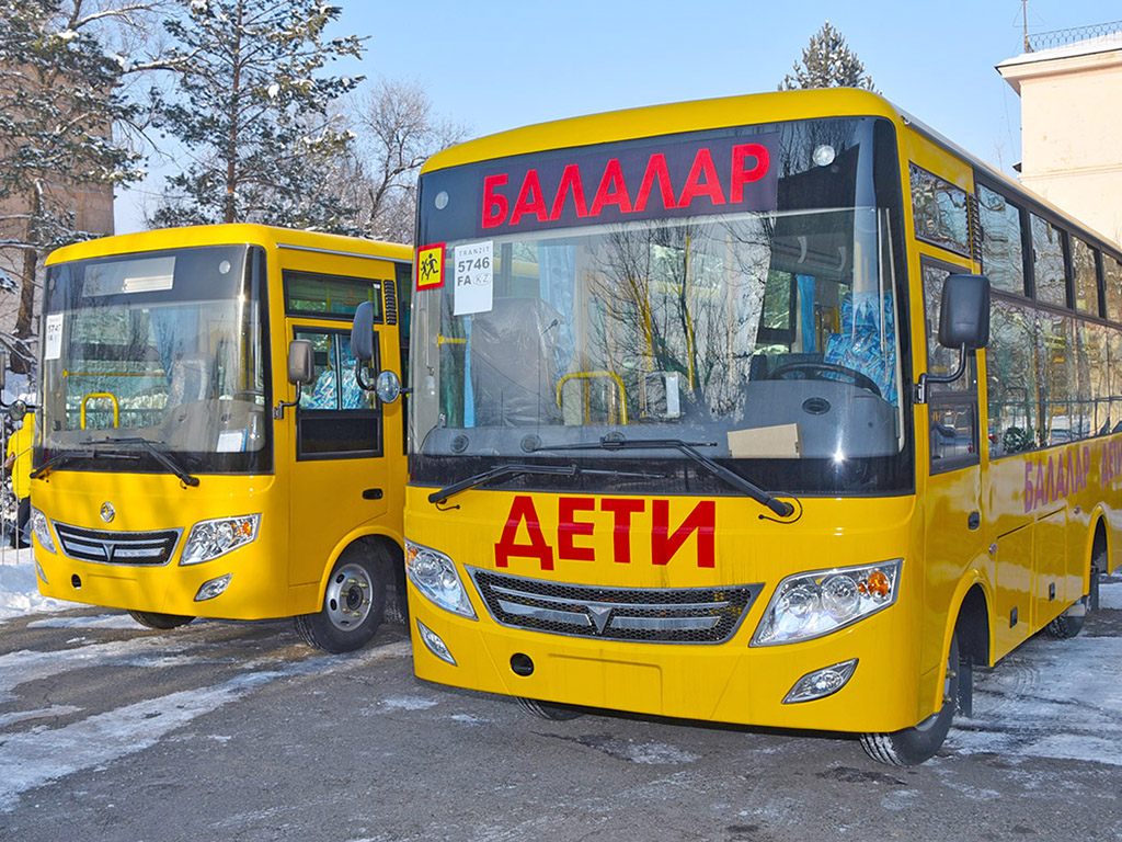Новые автобусы для детей