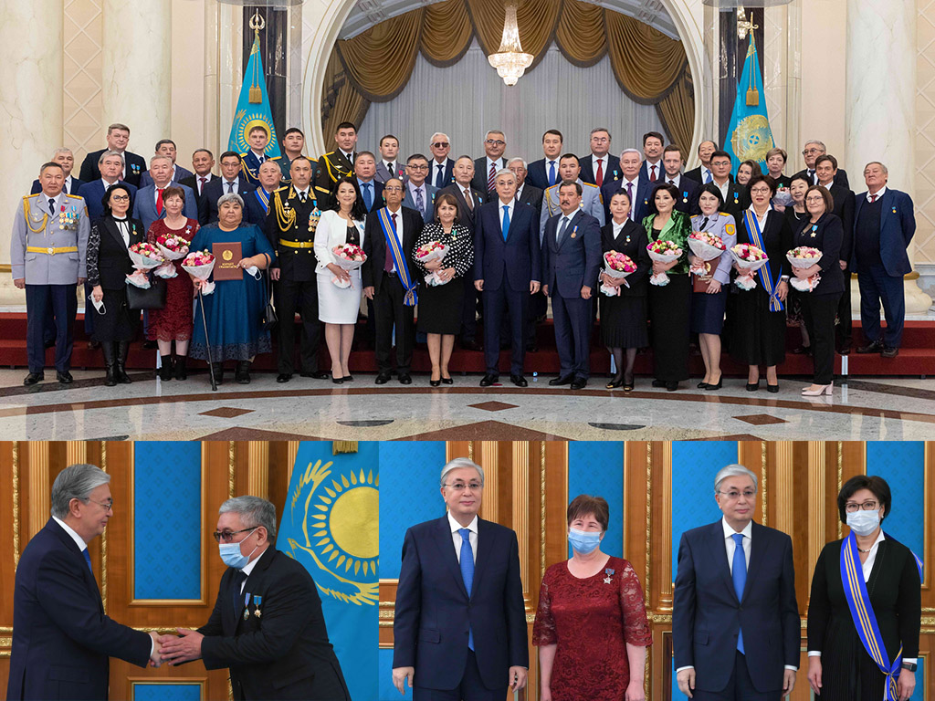 Накануне Дня Независимости ряду казахстанцев присуждены государственные награды 