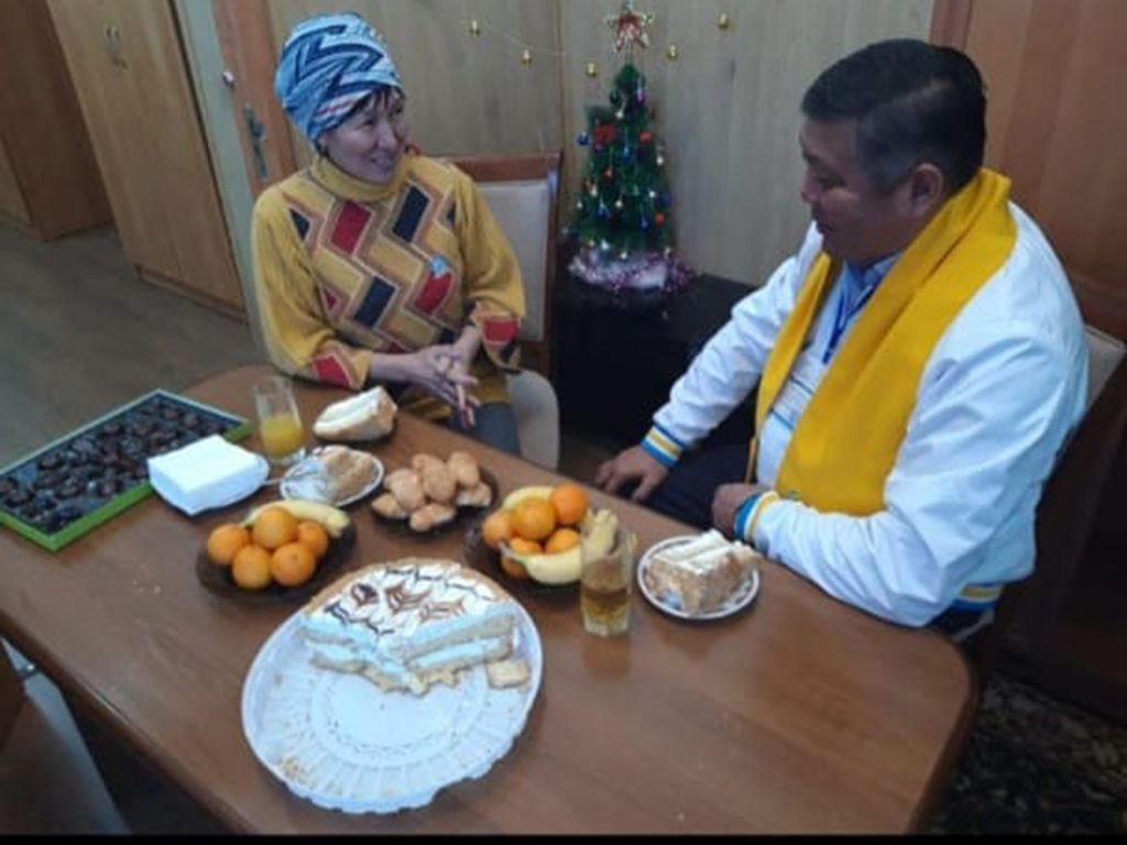 Канвасинг встреча с Мастером спорта по тяжелой атлетике