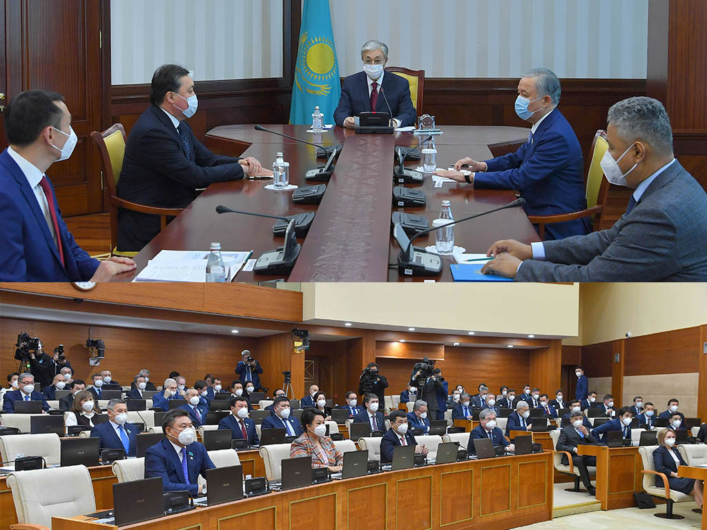 The President took part in the Plenary Session of the Majilis of the Parliament