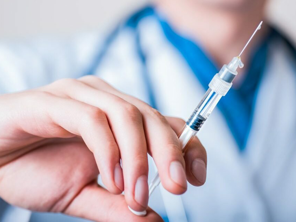 How is the first stage of vaccination