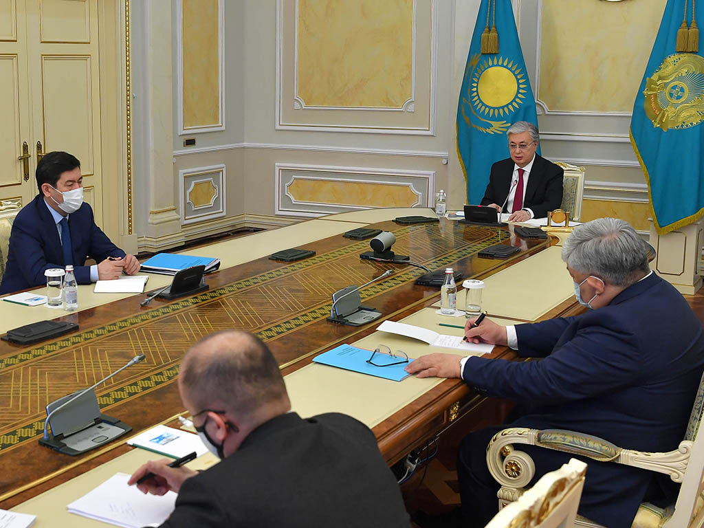 The President took part in the first meeting of the State Commission on Preparations for the celebration of the 30th anniversary of Independence of the Republic of Kazakhstan