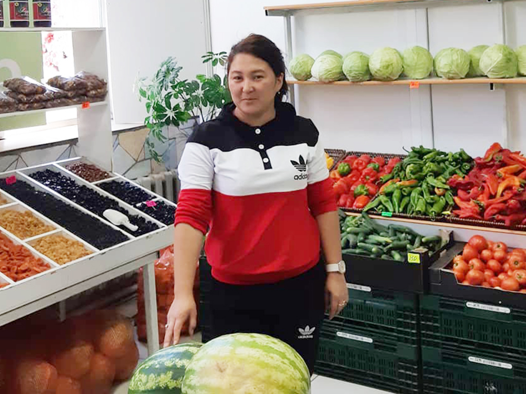 Жительница Алматинской области из простой продавщицы стала хозяйкой бизнеса