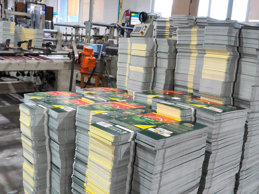4,5 млрд продукции в год- объем производства типографии в Алматинской области.