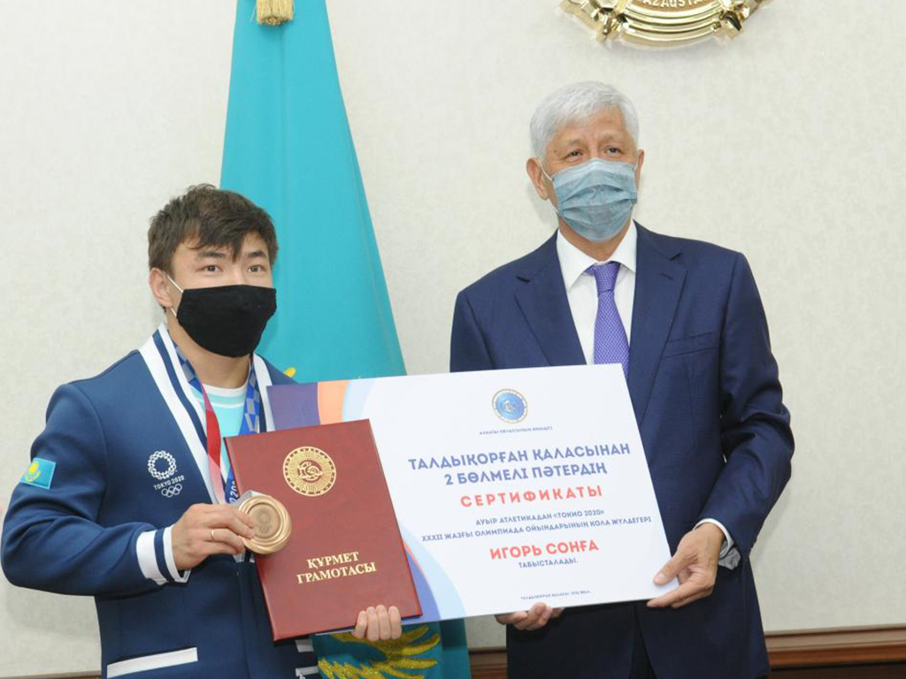 Встреча с призерами Олимпиады