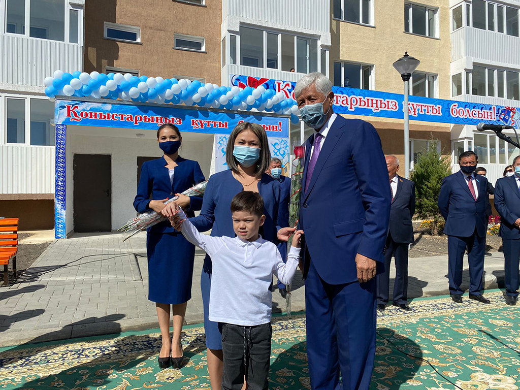 Был сдан в эксплуатацию многоквартирный дом в микрорайоне «Болашак»