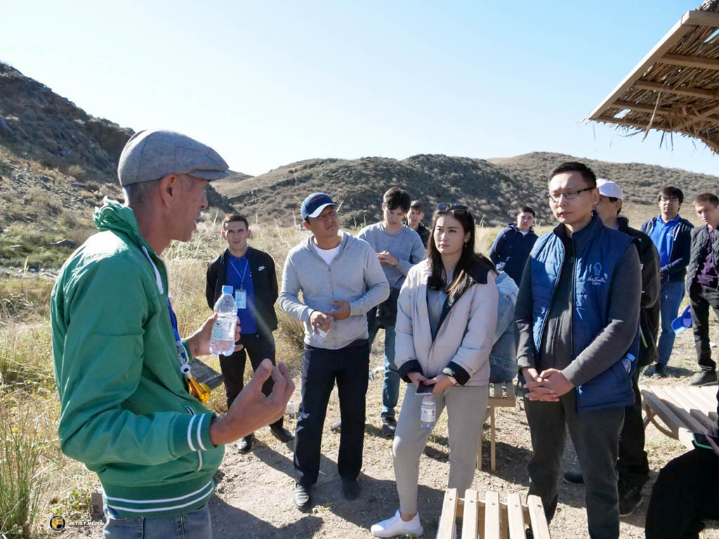 Representatives of the country's tourism traveled along the Zhetysu Silk Road