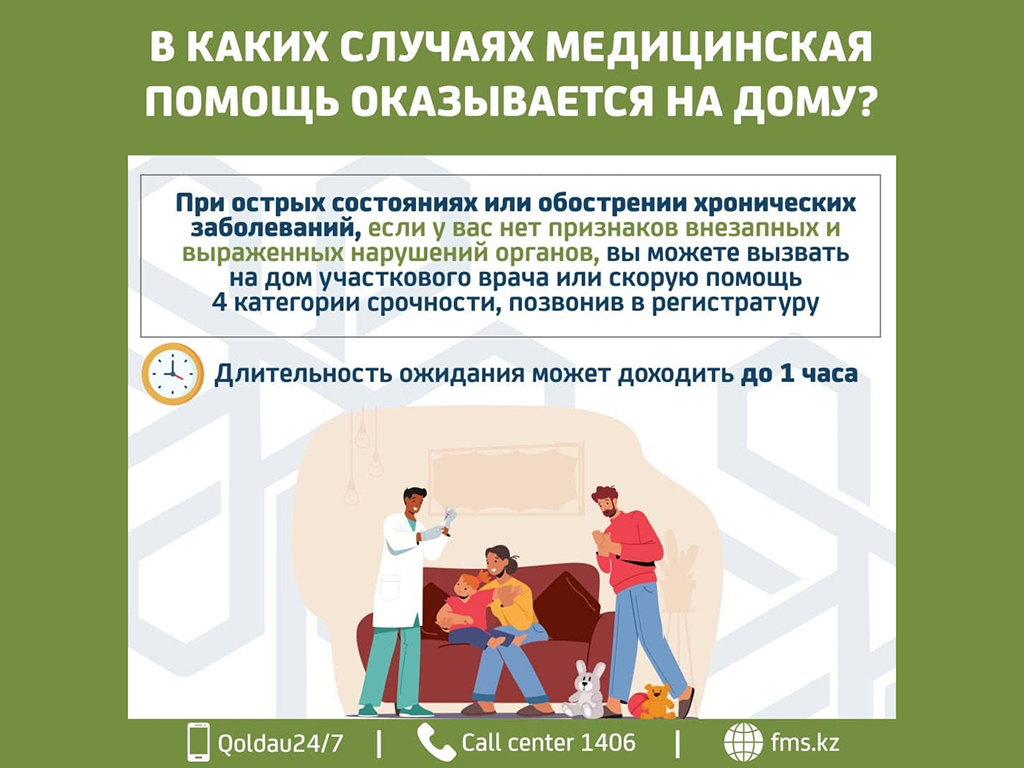 В КАКИХ СЛУЧАЯХ МЕДИЦИНСКАЯ ПОМОЩЬ ОКАЗЫВАЕТСЯ НА ДОМУ?