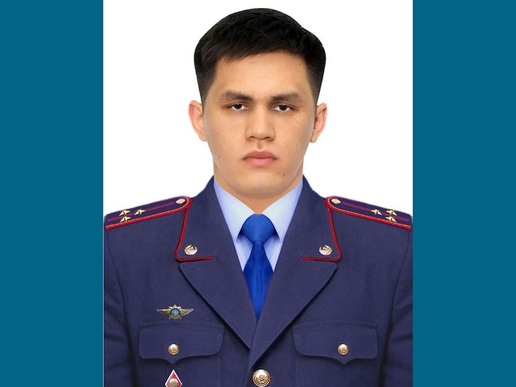 МОЛОДОЙ СЛЕДОВАТЕЛЬ ВО ВРЕМЯ БЕСПОРЯДКОВ ПОМОГ РАНЕННЫМ КОЛЛЕГАМ ВЫБРАТЬСЯ ИЗ ГОРЯЩЕГО ЗДАНИЯ УП Г. ТАЛДЫКОРГАНА