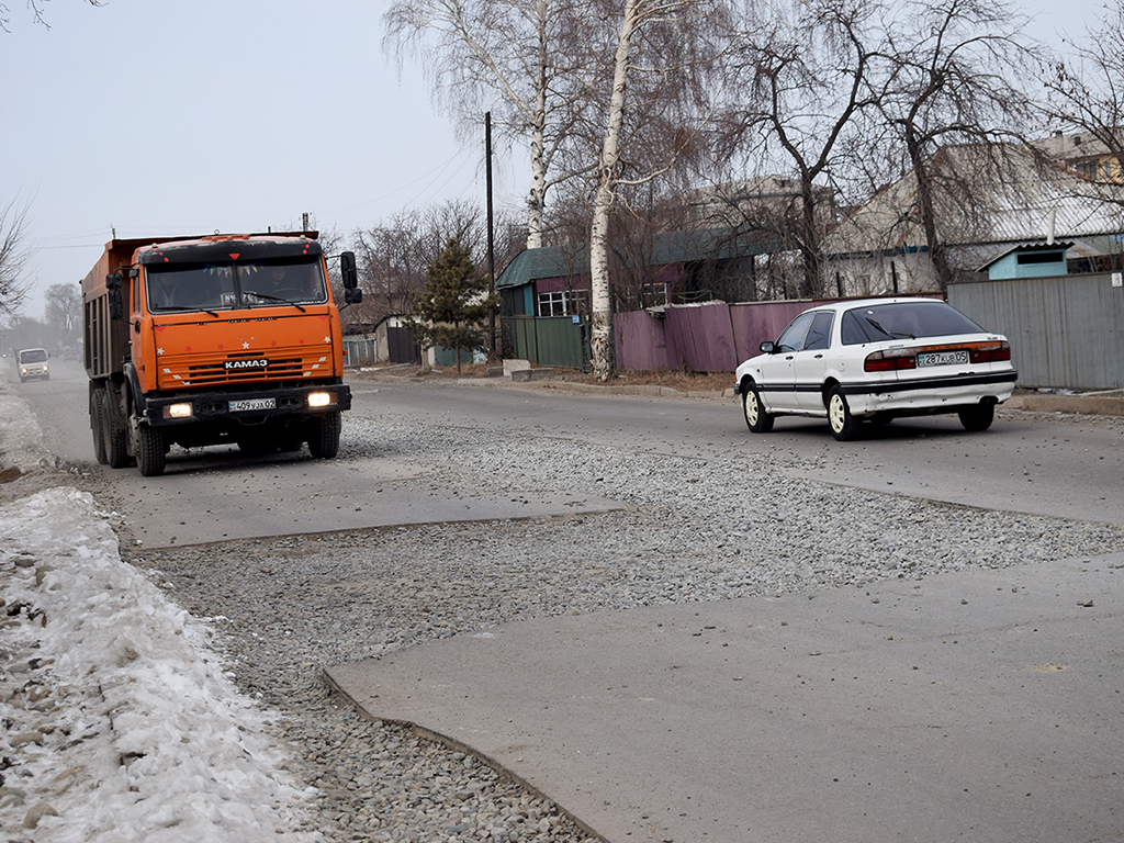 Состояние главной улицы города
