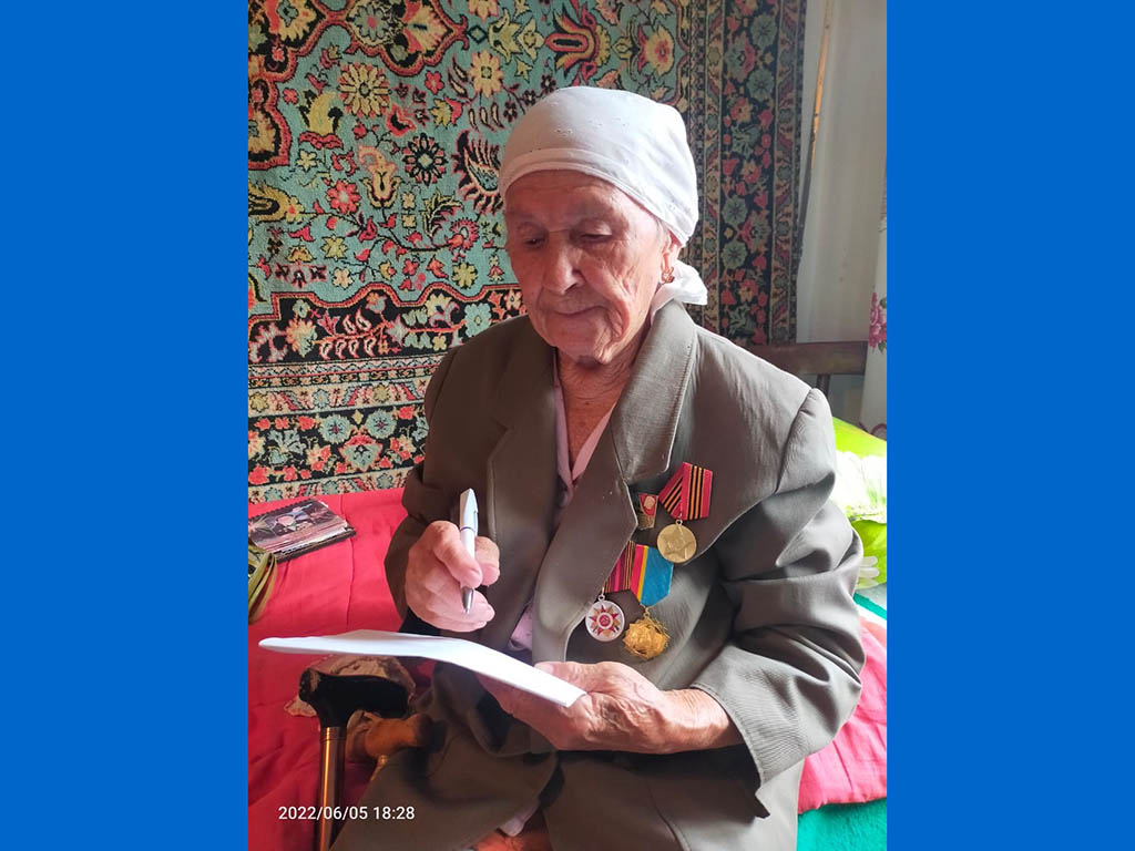 93 жастағы Таскира әжей ел амандығын тіледі
