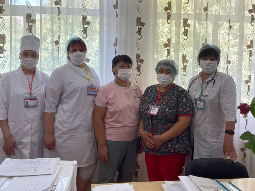 В месяц около 150 человек проходят реабилитацию в дневном стационаре Текелийской городской больницы