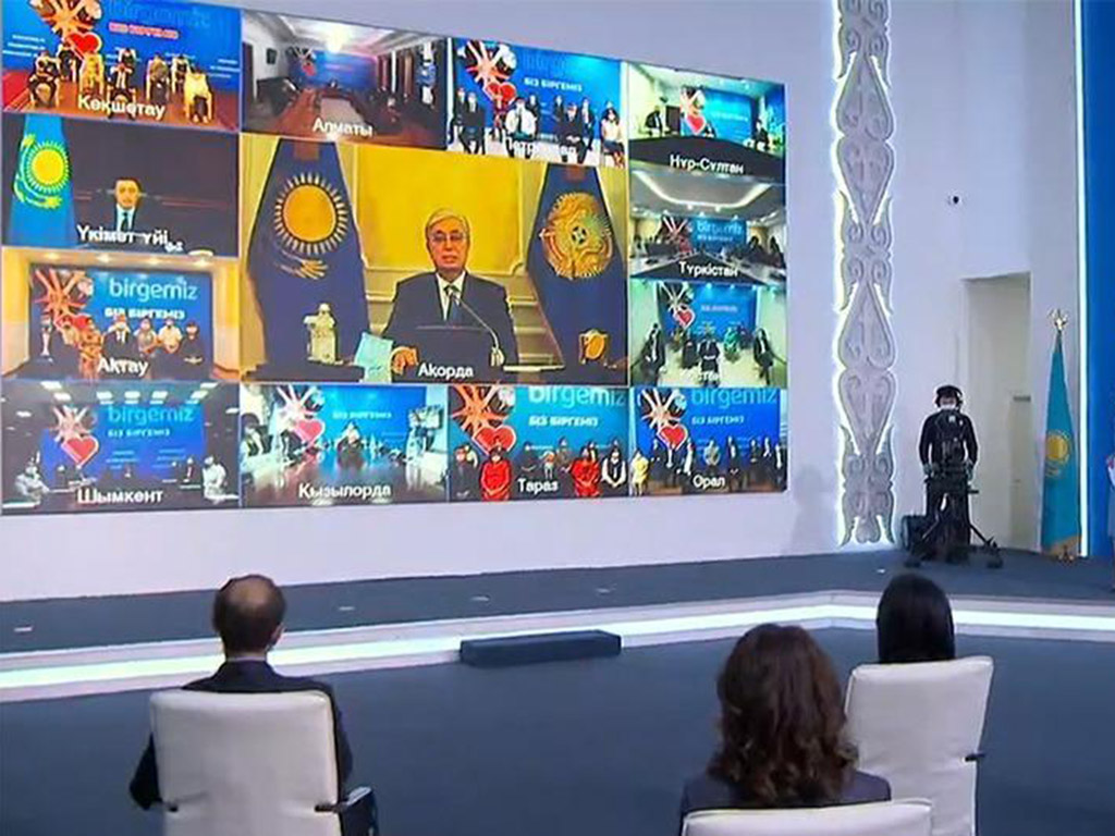 Мемлекет басшысы Қасым-Жомарт Тоқаевтың «BIZ BIRGEMIZ» жалпыұлттық онлайн-форумында сөйлеген сөзі