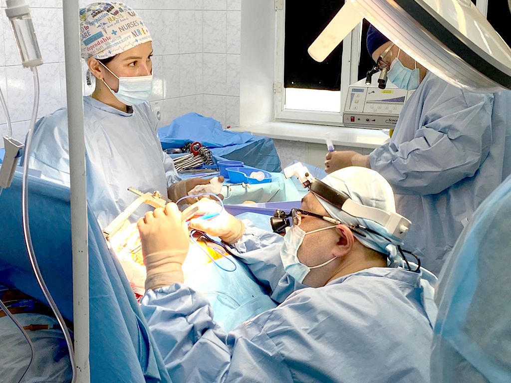 Впервые в Алматинской области проведена операция на аортокоронарное  шунтирование сердца