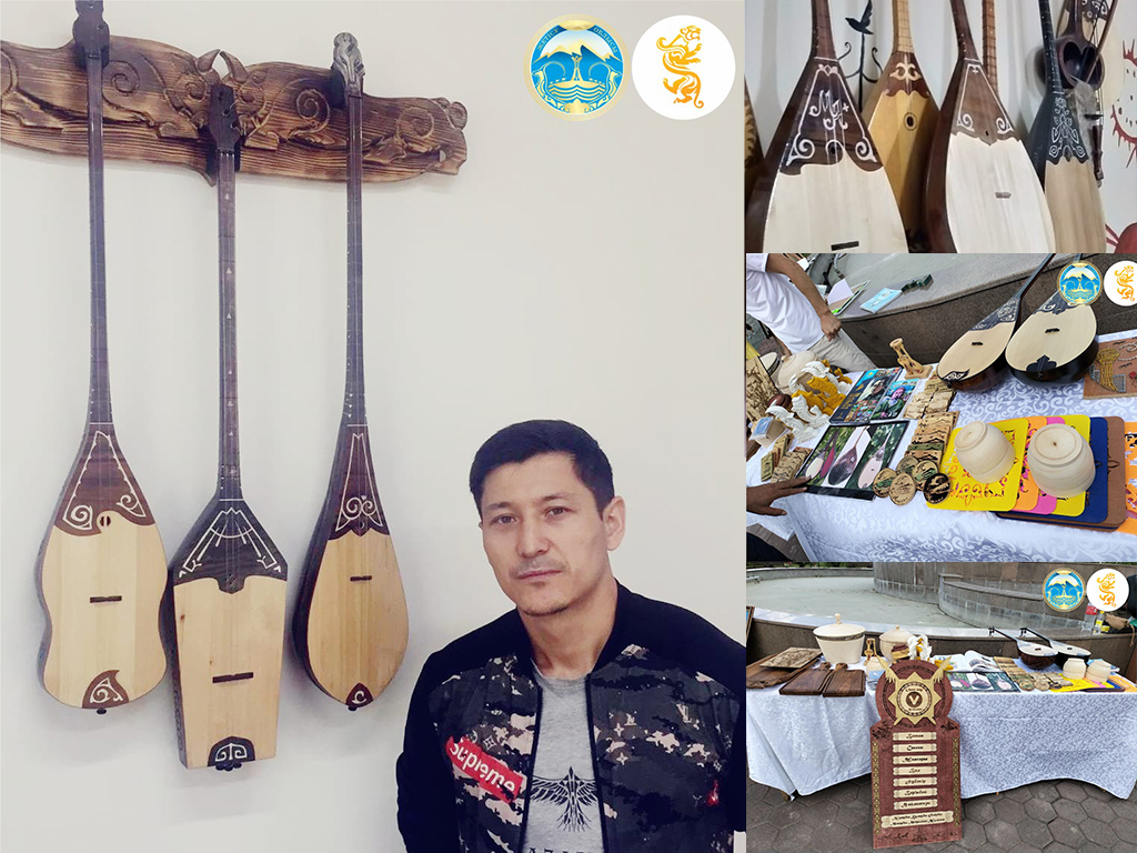Путь предков! 45 видов музыкальных инструментов тюркских народов и национальных изделий производит ремесленник в Алакольском районе!