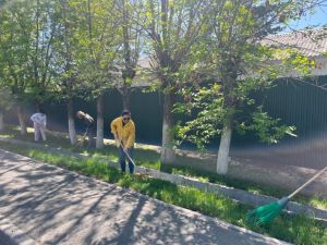 Сотрудники ЦПЗ области Жетісу приняли участие в акции «Таза Қазақстан»