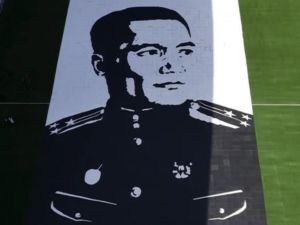 Портрет Бауыржана Момышулы вошел в Книгу рекордов Гиннеса 