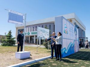В области Жетісу одной из улиц Талдыкоргана присвоено имя Героя Советского Союза Сагадата Нурмаганбетова