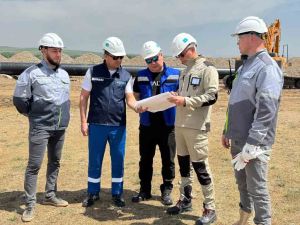 Вице-министр энергетики проинспектировал ход подготовки строительства второй нитки газопровода «Бейнеу-Бозой-Шымкент»