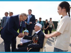 Никто не забыт и ничто не забыто: в Жетісу поздравили фронтовиков с 80-летием Победы
