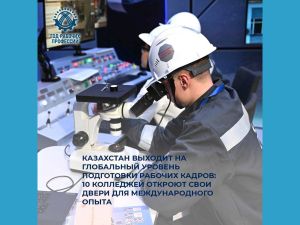 Казахстан выходит на глобальный уровень подготовки рабочих кадров: 10 колледжей откроют свои двери для международного опыта