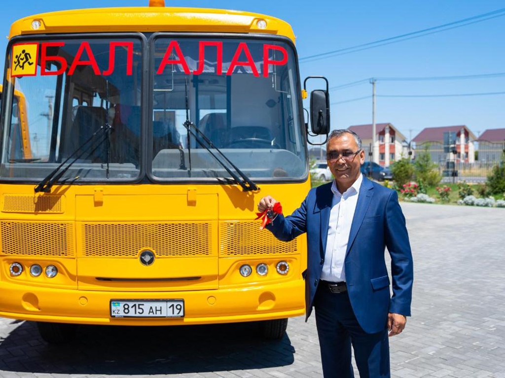 Получили новые автобусы