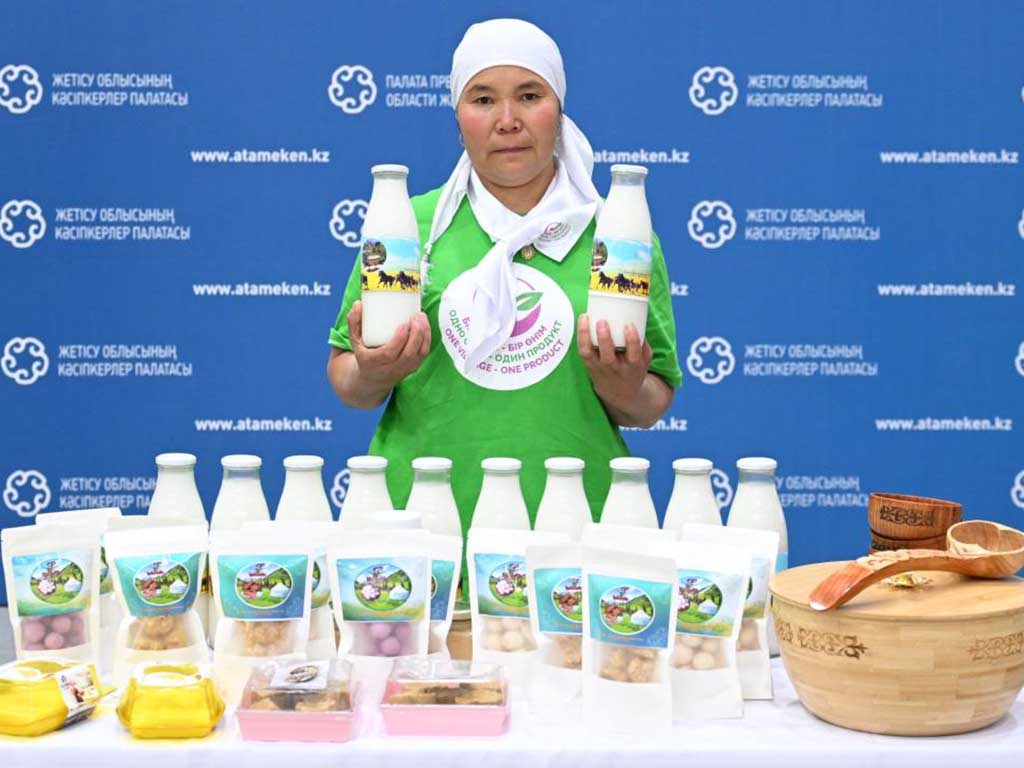 «Одно село – один продукт»: жительница Жетісу начала производить мороженое из саумала