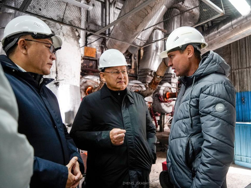В городе Текели области Жетісу введена новая парогазовая установка на отопительном предприятии