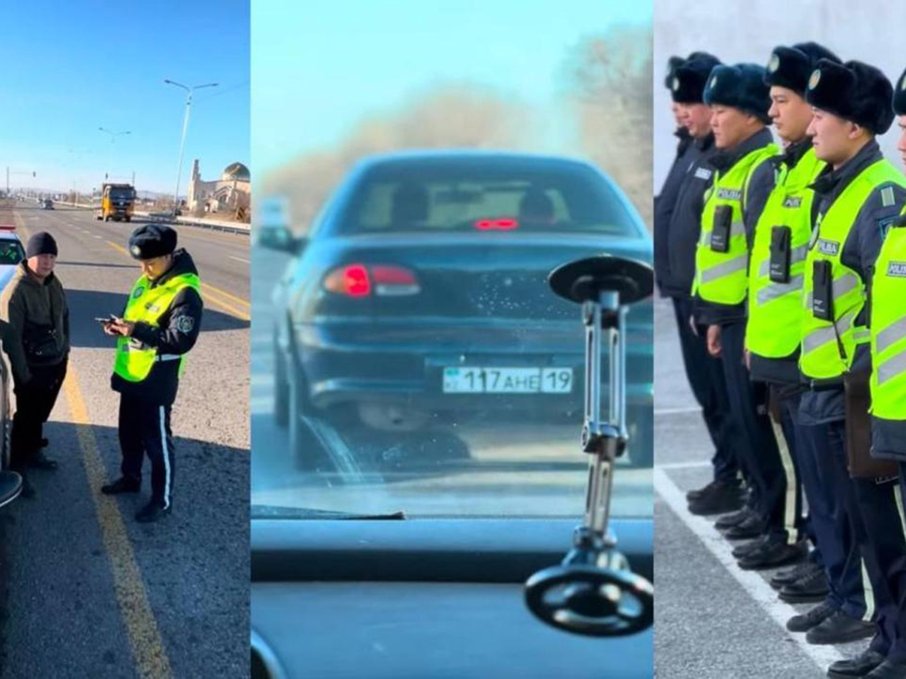 Патрульные выявили тысячи нарушителей ПДД в области Жетісу
