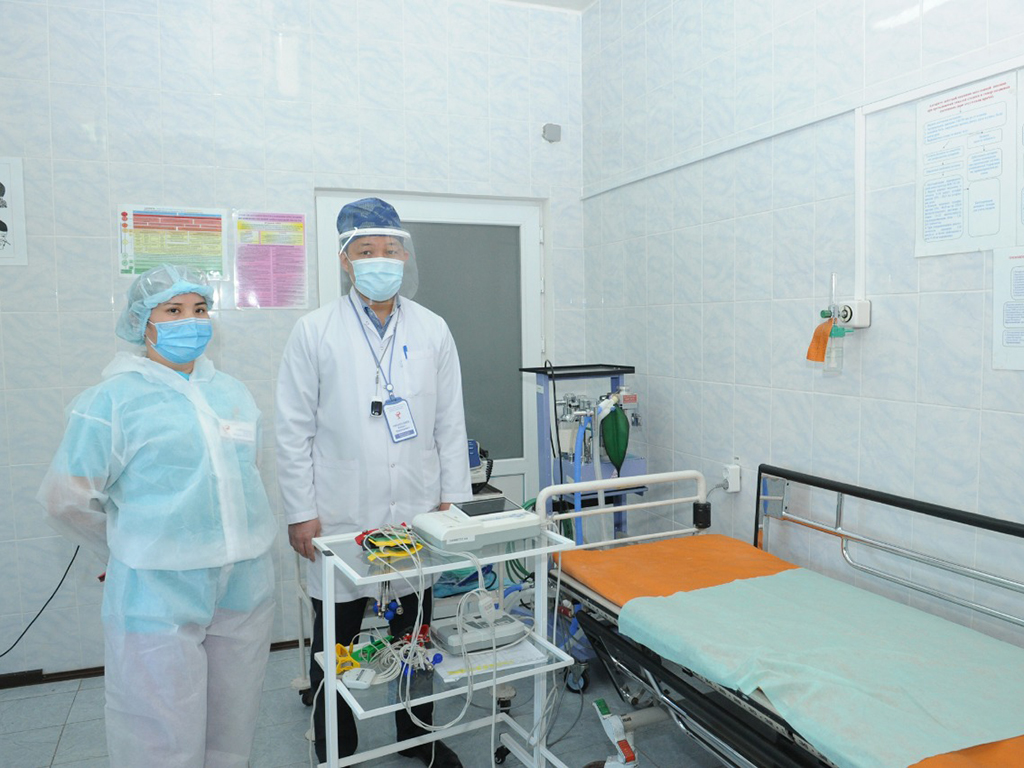 Капшагайская городская больница полностью готова ко второй волне COVID-19
