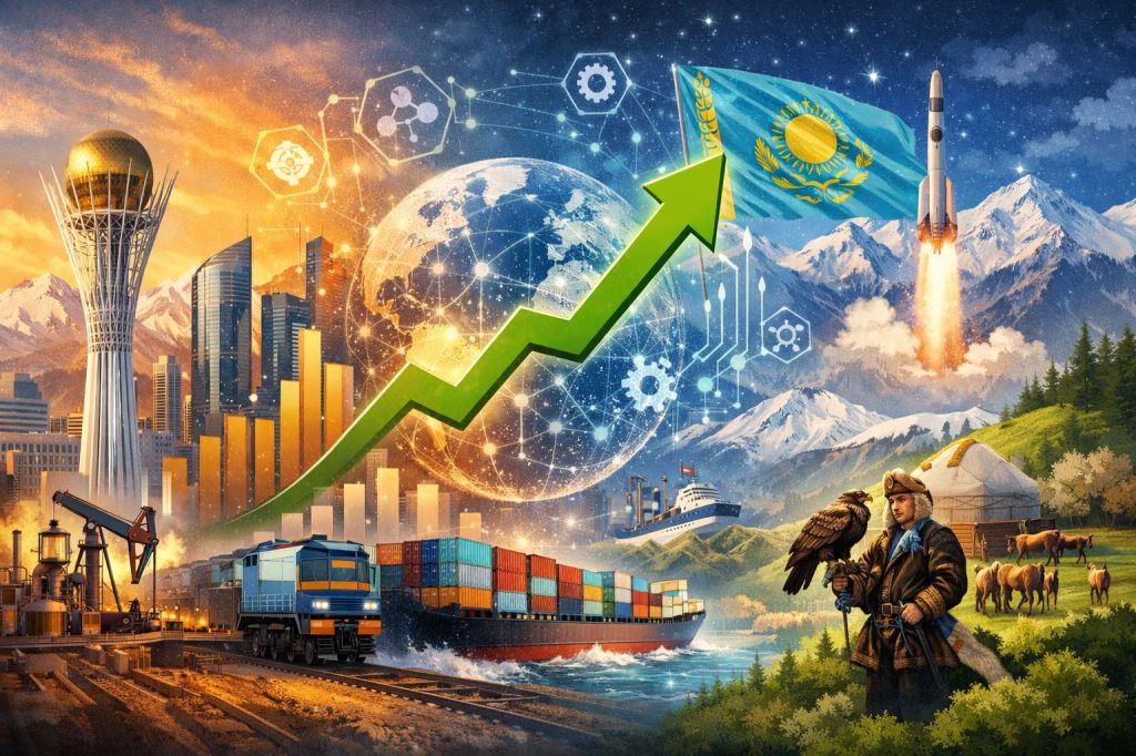 КАЗАХСТАН ПОДНЯЛСЯ НА 55 МЕСТО В ИНДЕКСЕ ЭКОНОМИЧЕСКОЙ СЛОЖНОСТИ