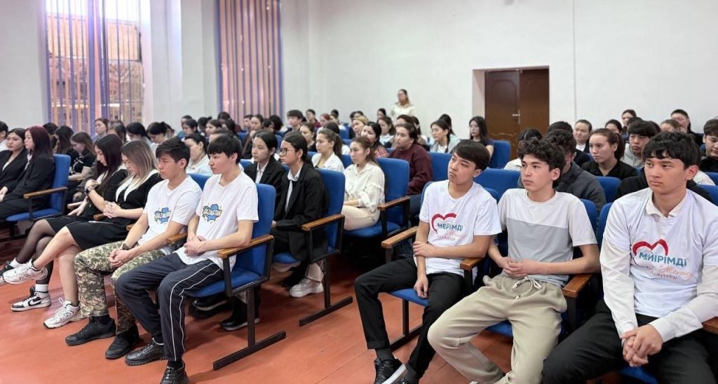 «Таза Қазақстан»: в Жетісу в рамках экологической программы прошла встреча с молодежью