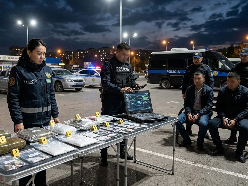 Более 11 кг различных наркотических веществ изъято в области Жетісу с начала 2026 года