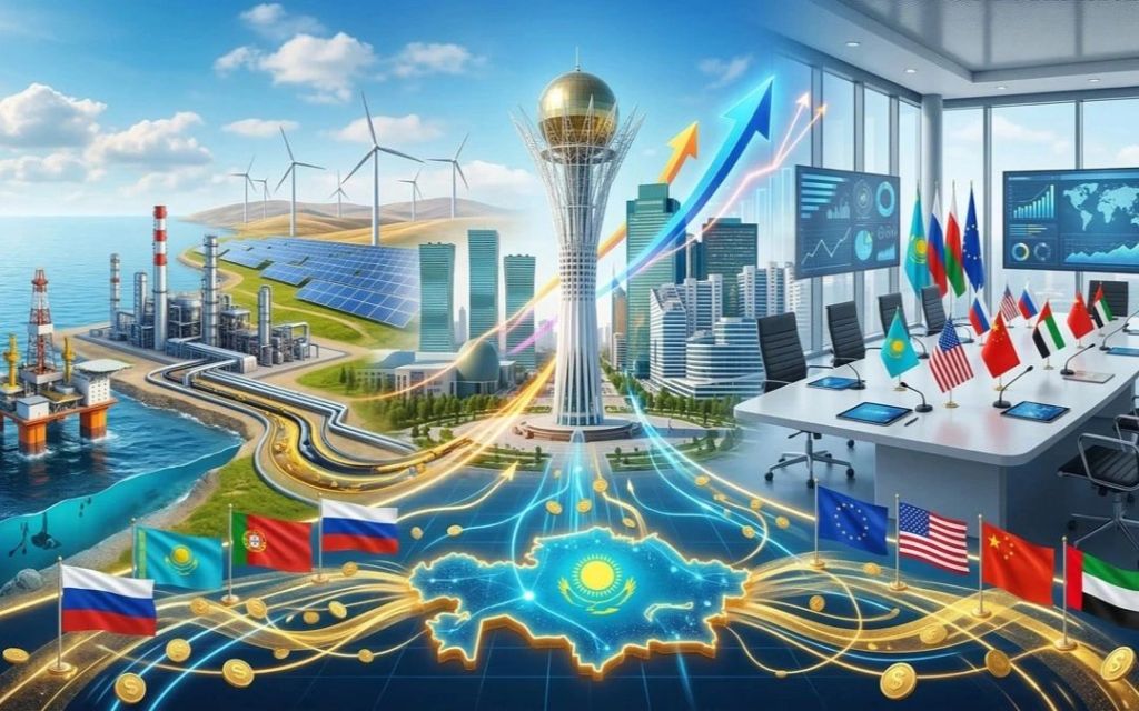 68% иностранных инвестиций в ЦА сосредоточены в экономике Казахстана 