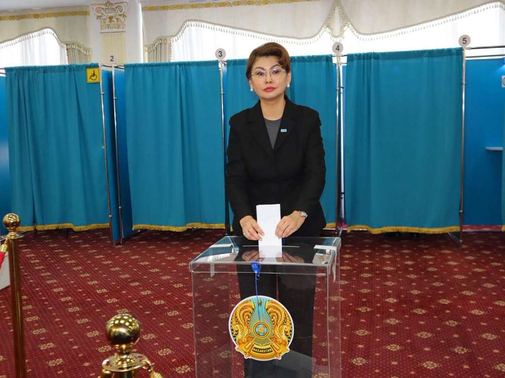 Аида Балаева проголосовала на референдуме