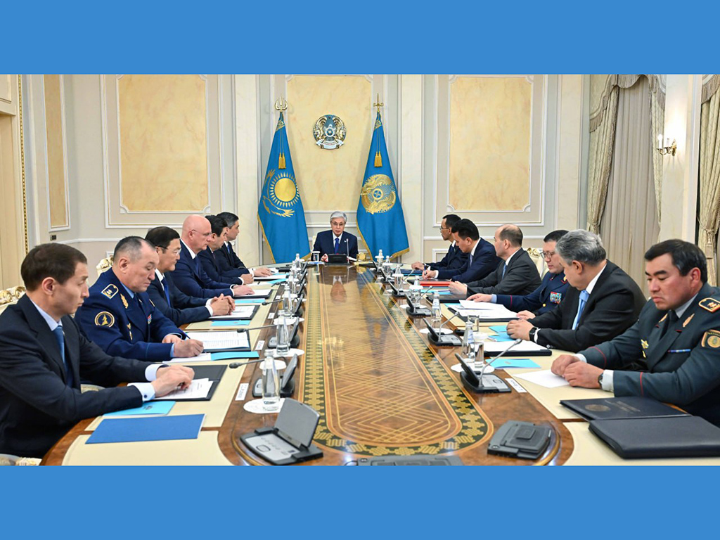 Глава государства провел заседание Совета Безопасности Республики Казахстан