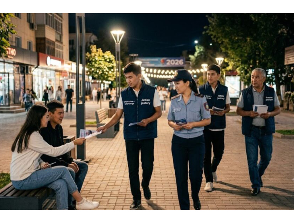 Ночной рейд «STOP Crime — STOP Drugs» прошел в Талдыкоргане