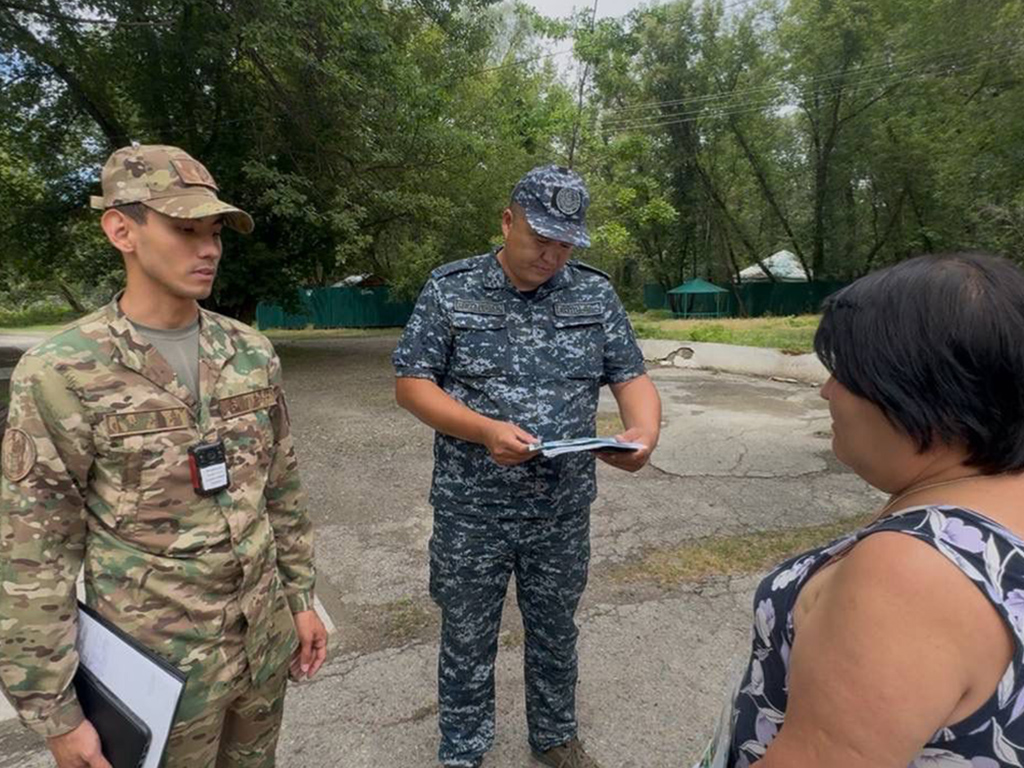 Полиция и ДЧС проводят экологические рейды в местах отдыха Жетісу