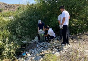 К экоакции «Таза жағалау» активно присоединились жители Ескельдинского района