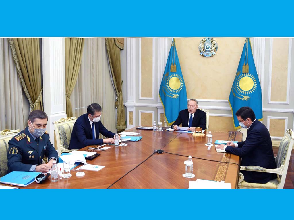 Қазақстан Республикасының Тұңғыш Президенті – Елбасы Нұрсұлтан Назарбаевтың төрағалығымен Қауіпсіздік Кеңесінің отырысы өтті
