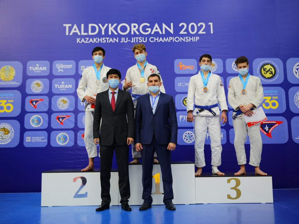 Алматинская область заняла первое место в Чемпионате РК по Джиу-джитсу