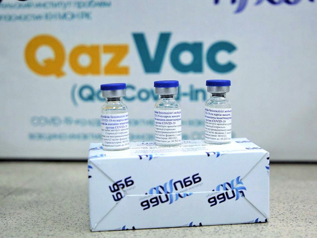 QazCovid-in vaccine received in Taldykorgan